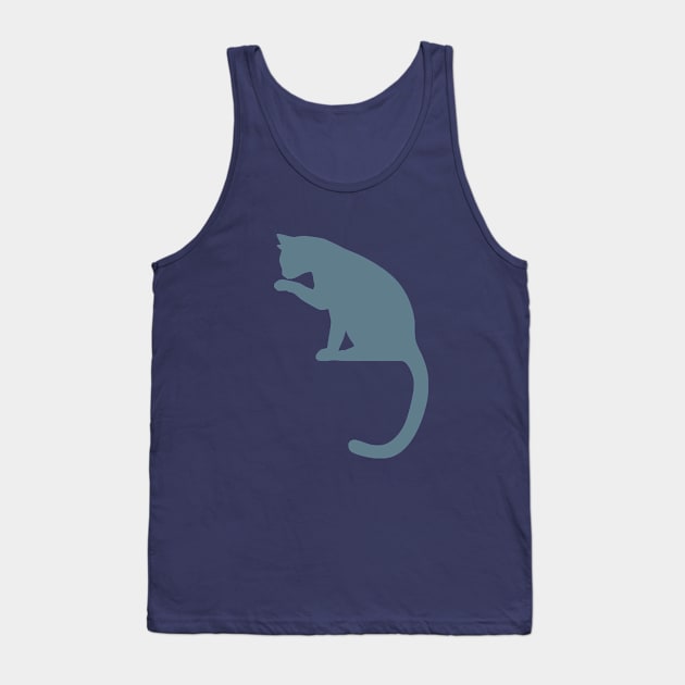 Washing cat Tank Top by TinyPrinters